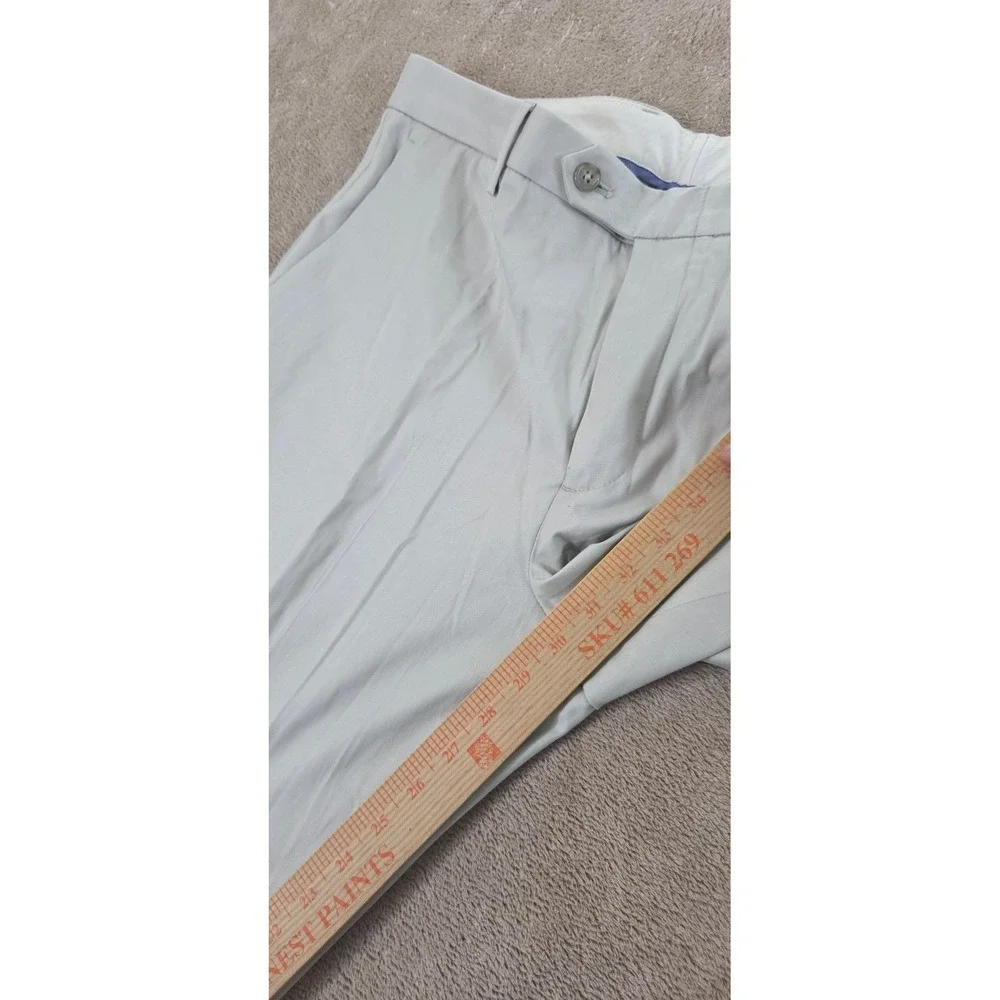 J. Crew Bowery Slim dress Pants Men 34x30 Khaki chino Preppy AN573 NEW MSRP $80